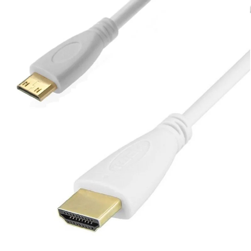 1 фут 0,3 м 0,5 м 1 м 1,5 м 2 м 3 м 5 м 1,4 В/2,0 в Высокое качество MINI HDMI к HDMI Кабель привести C к позолоченному 3D HDTV