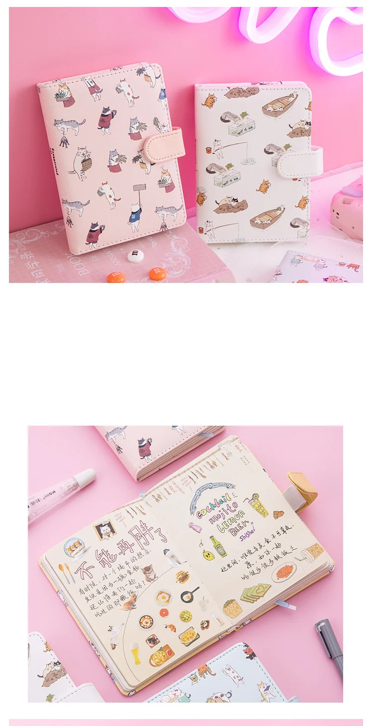 Kawaii блокнот рубанок bullet journal Еженедельный ежемесячный органайзер для подростков дневник Биндер программа расписание офисные школьные канцелярские принадлежности подарок