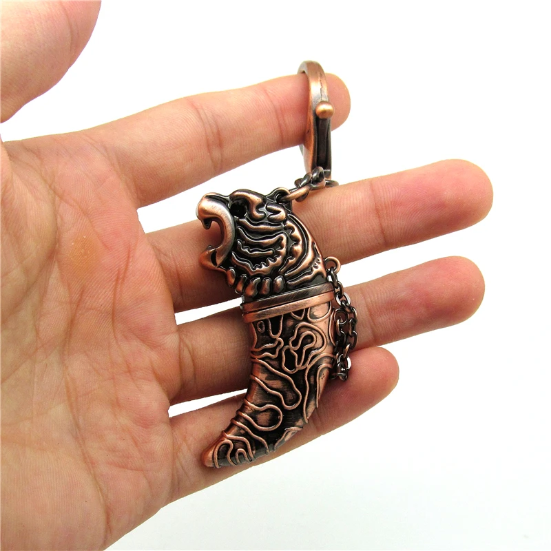 Классный металлический дамасский нож кинжал флэш-накопитель usb брелок Бронзовый