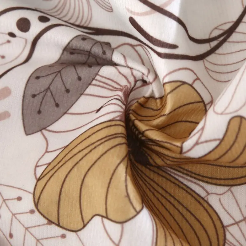 Мягкий плюшевый чехол для подушки с Цветочным Рисунком бабочки украшение дома