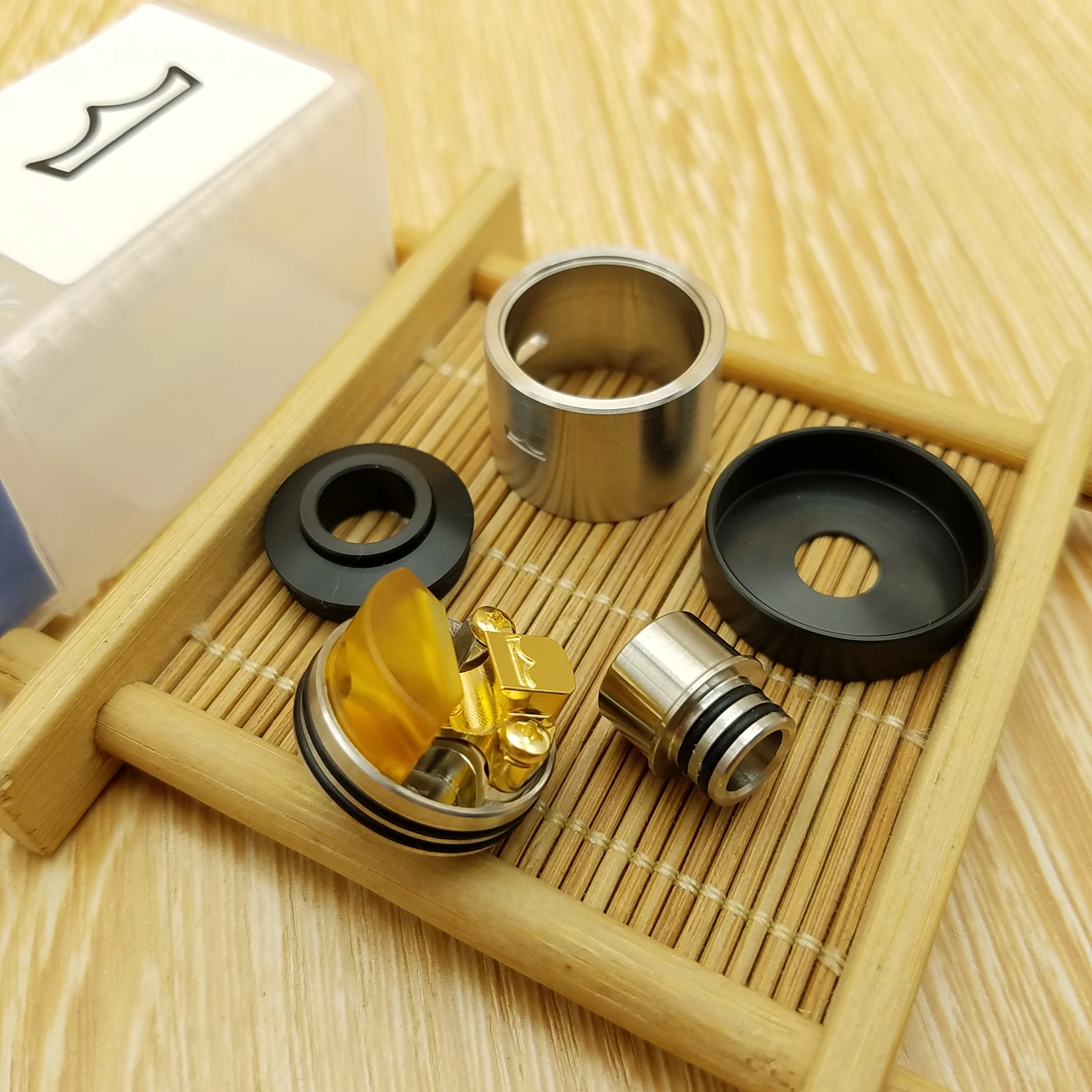 SXK Monarch V2 RDA бак с 22 мм BF Pin версия одна катушка в 316 нержавеющая сталь Atomzier для 510