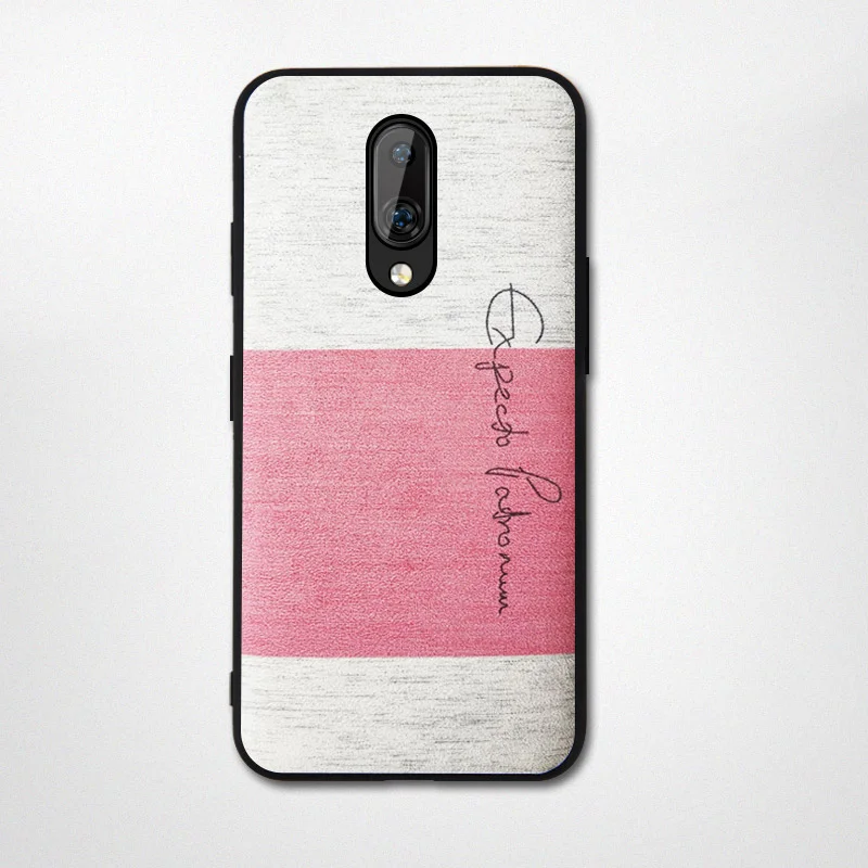 pink Чехол для oneplus 7 защитная задняя крышка MOFi one plus 7 pro противоударный чехол хлопковая ткань противоударный чехол для oneplus 7 pro чехол s - Цвет: pink