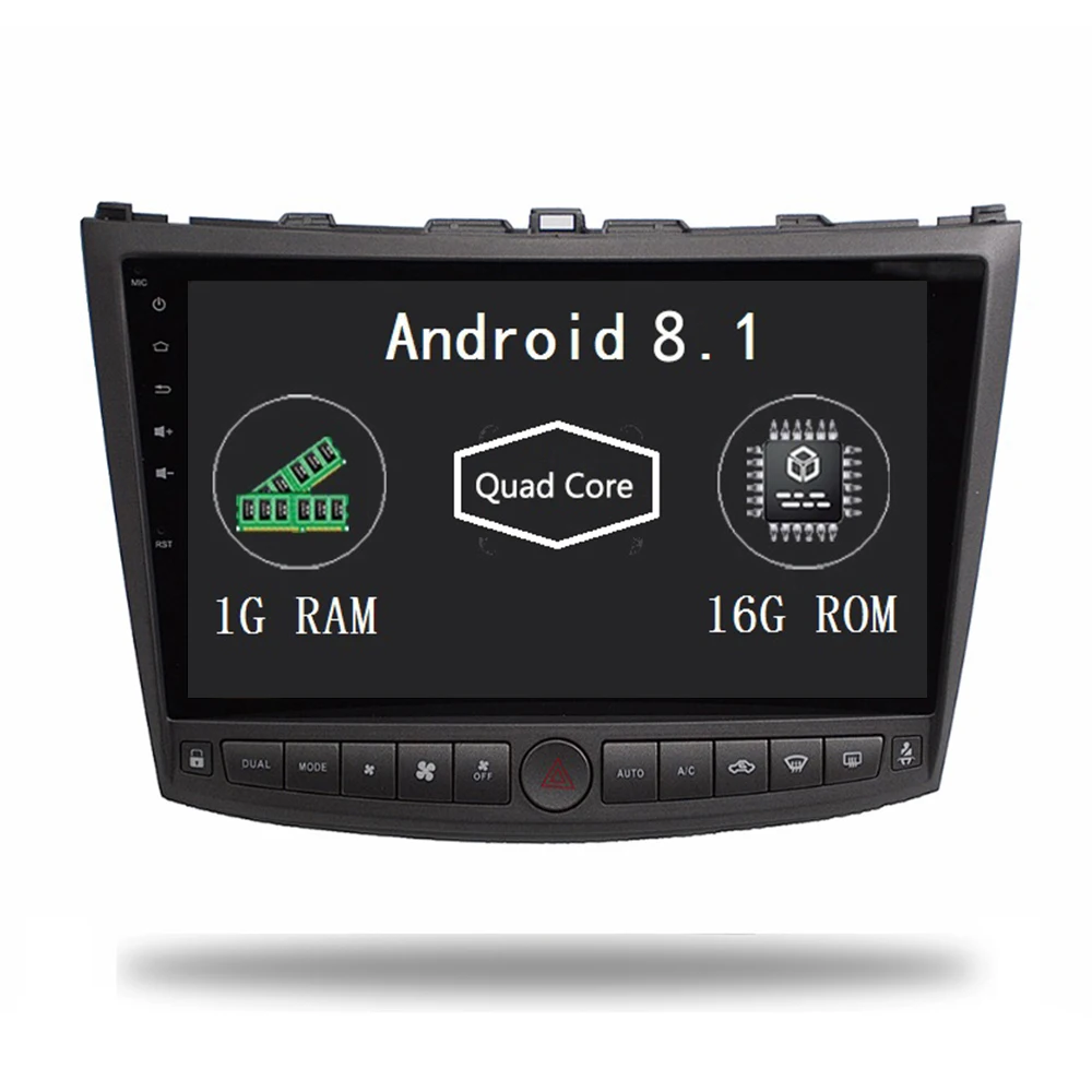 Android 8 1 автомобильный проигрыватель с радио и GPS для Lexus IS250 IS200 IS220 IS300 головное