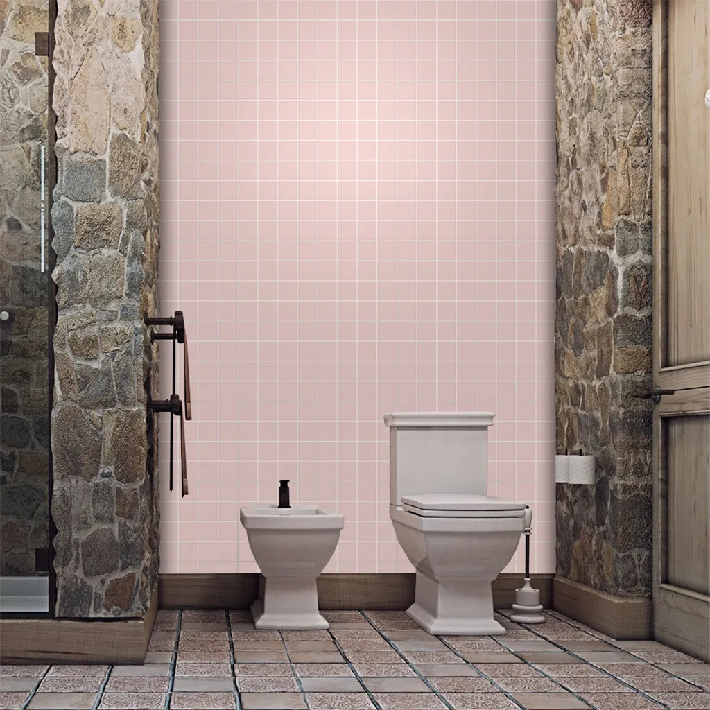 KAKUDER новая плитка для ванной водонепроницаемый настенный стикер виниловая ПВХ