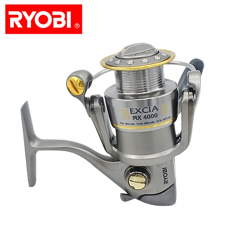 RYOBI EXCIA 9 мяч Barings алюминий Складная поворотная ручка &quotпесочные часы&quot спиннинг