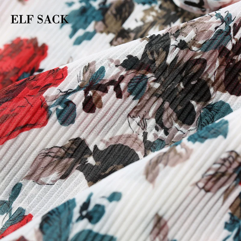 Женская блузка ELFSACK повседневная с длинным рукавом и О-вырезом из шифона | одежда