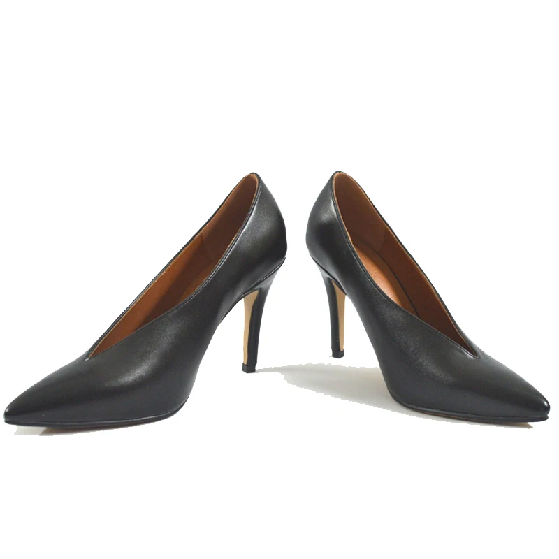 Уличная мода zapatos mujer коллекция 2019 года туфли лодочки с v образным вырезом и острым