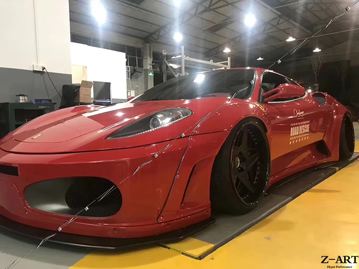 Z-ART комплект расширителей колесных арок ДЛЯ Ferrari F430 refit body kit для Ferrari F430 tuning body kit F430 retrofit body kit аэродинамический комплект