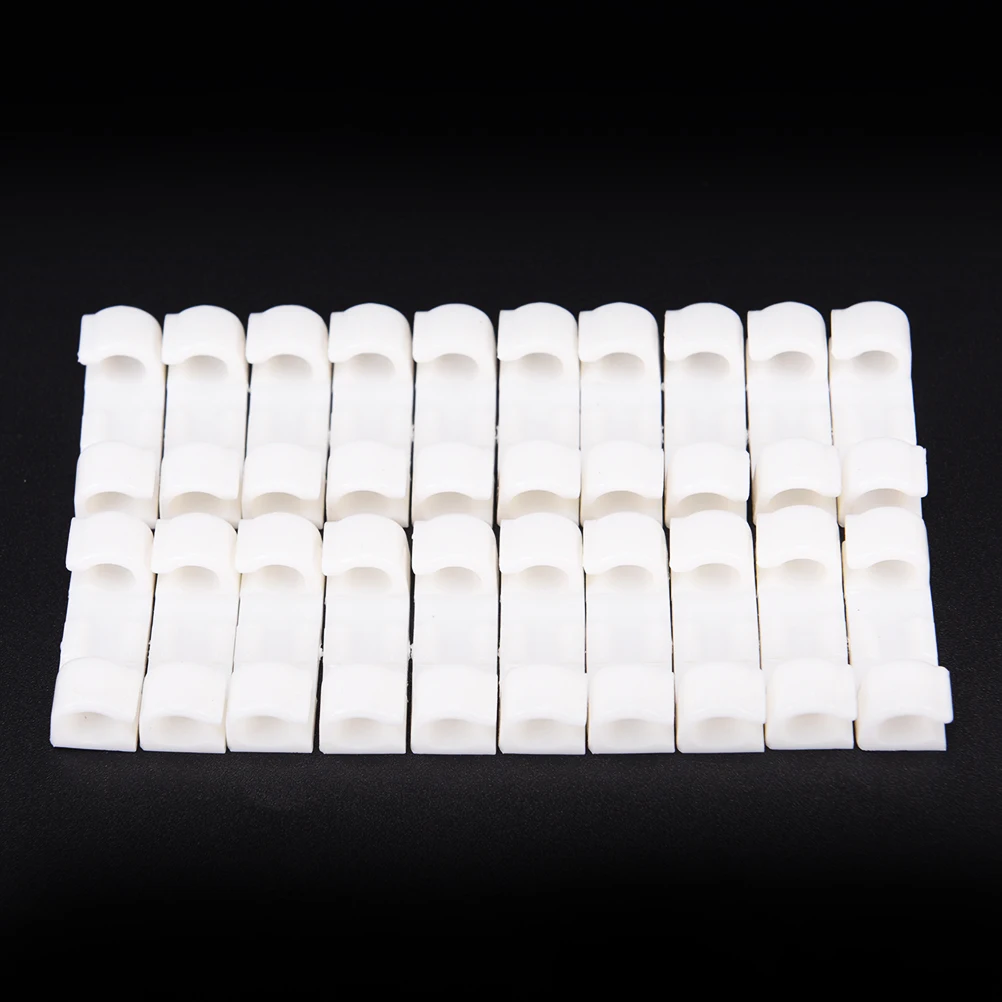 Компьютер ПК провода кабель хранения Зажимы Пряжка Органайзер зажим для кабеля