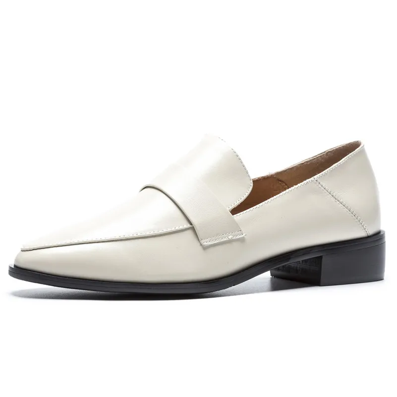 Женские туфли-лодочки FEDONAS классические туфли из натуральной кожи на квадратном