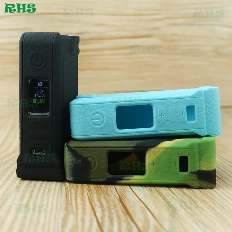10 шт. новейшая электронная сигарета Lost Vape PARANORMAL DNA 75C tc коробка силиконовый защитный чехол/крышка/кожа/рукав завод