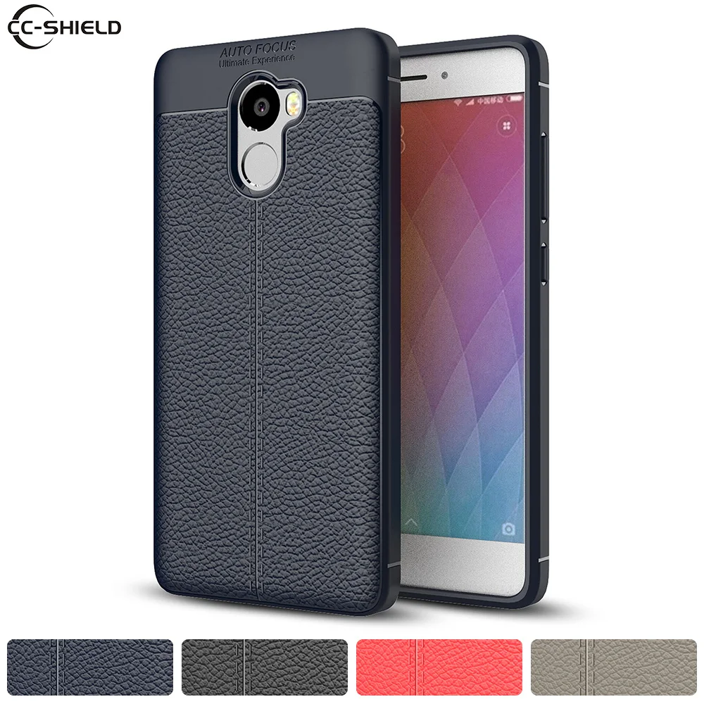 Силиконовый чехол для Xiaomi Redmi 4 Redmi4 2/16 стандартный выпуск из ТПУ телефона красный