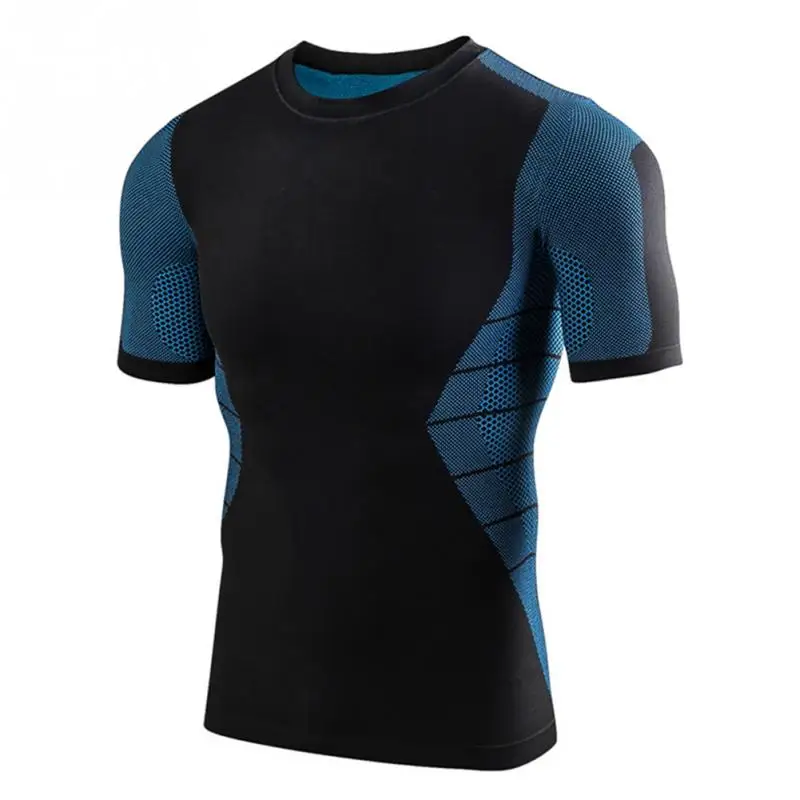 Модные Для мужчин лето мышцы Футболка Большие размеры Бодибилдинг Фитнес топы