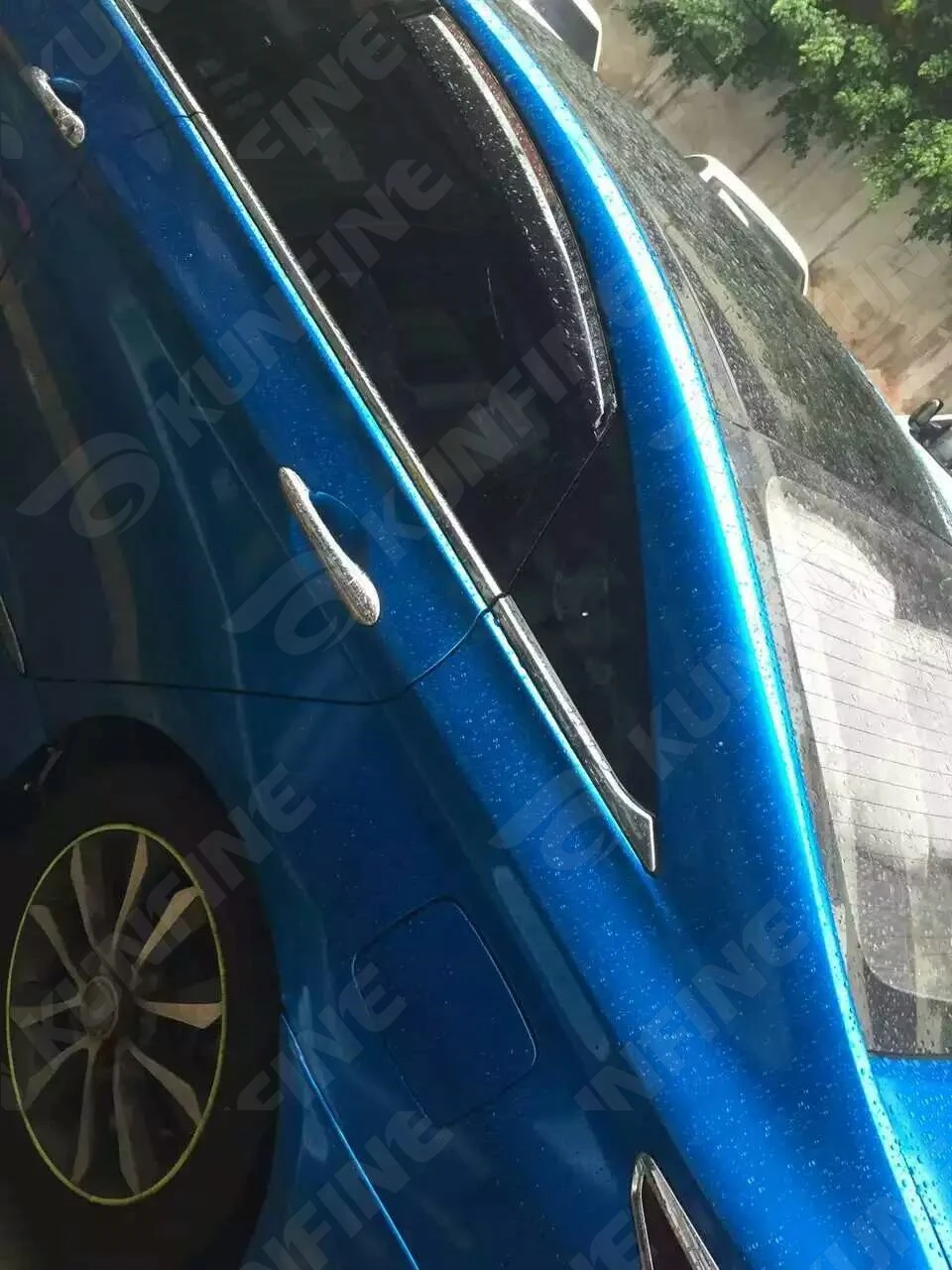 

Car Styling Wrap Aurora Light Blue Car Vinyl film Body Sticker with Air Free Bubble for Vehiche Motorcycle 1.52*18M /Roll