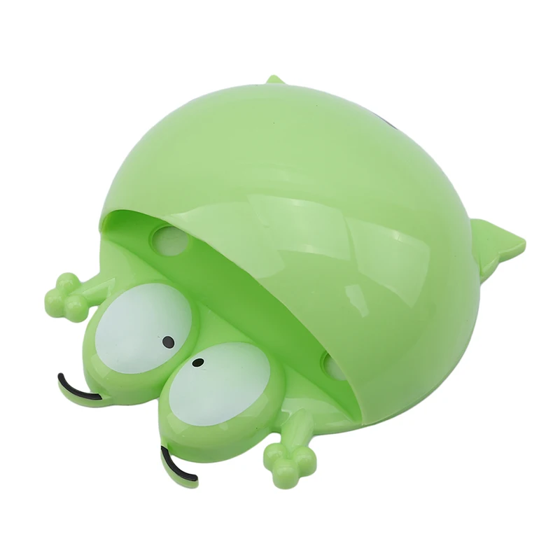 Kawaii присоска посуда для хранения Мультфильм Лягушка зубная щетка держатель