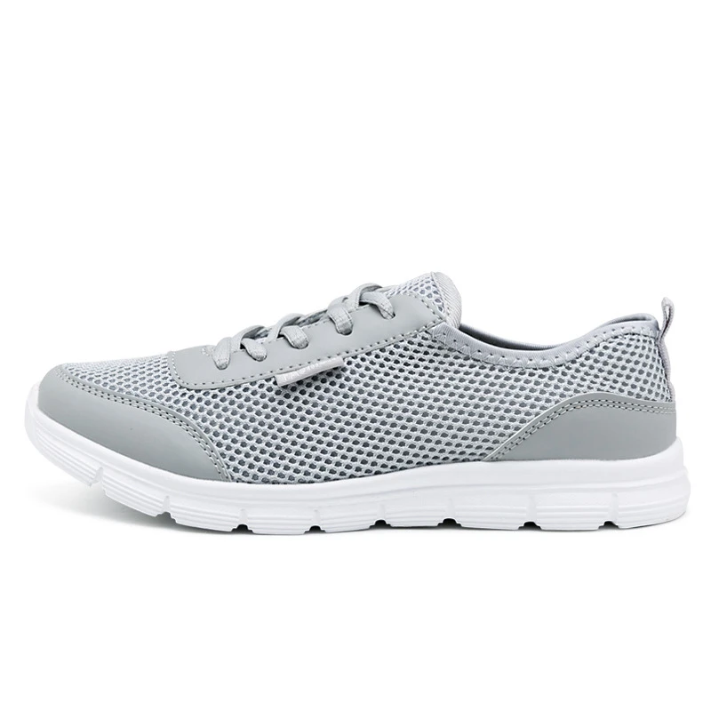 Мужские дышащие кроссовки для бега профессиональная сетчатая обувь 46 с