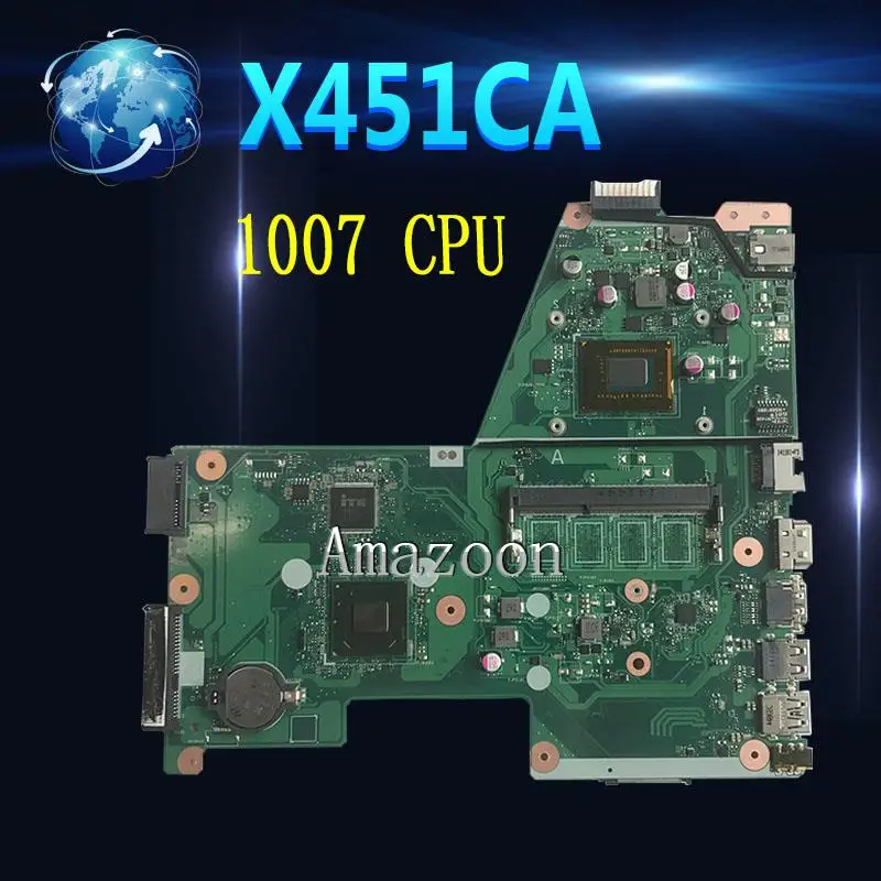 X451CA материнская плата REV2.0 1007U для For Asus X451C F451 F451C lapto PN 60NB0330 MB3060 100% ok|Материнские
