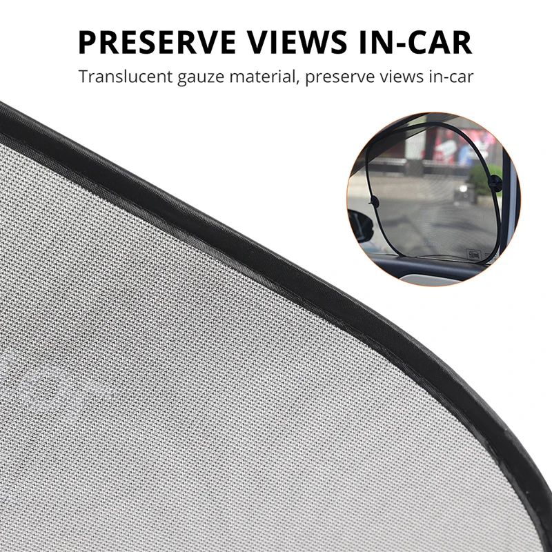 Partol черные марлевые портативные автомобильные окна солнцезащитный козырек