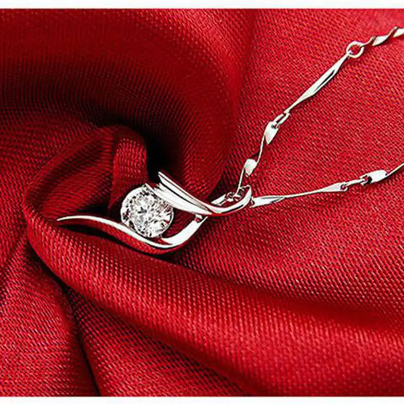 Ожерелье с подвеской из серебра 100% пробы серебро 925 | Украшения и аксессуары