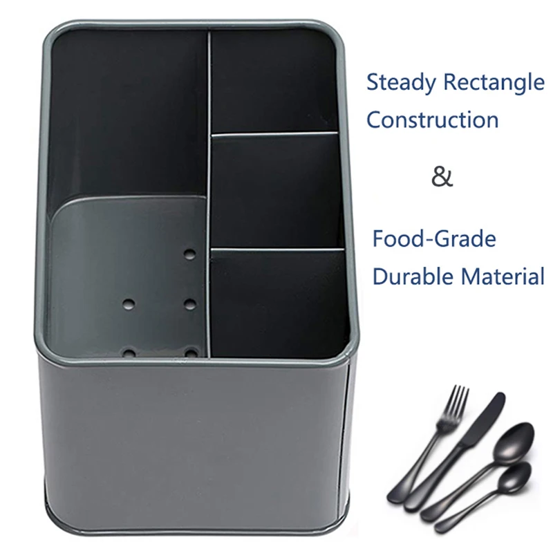 Кухонный Органайзер шкатулка держатель Полка для дома ящик столовых приборов