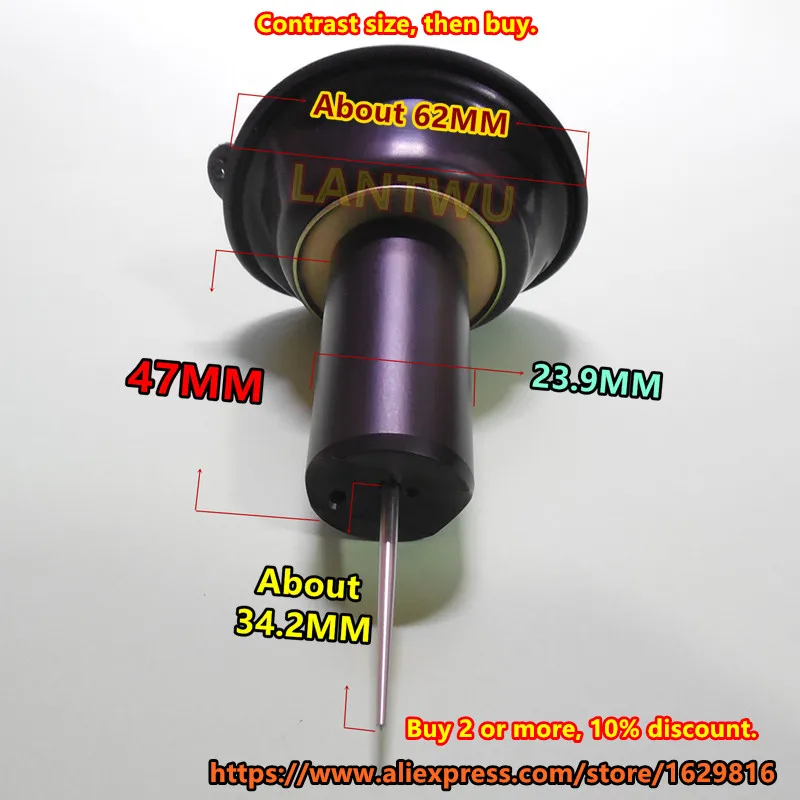 (1PCS $ 11.49)23.9MM diameter YM Virago XV250 V-twin cylinder motorcycle BDS26 Carb plunger diaphragm (with Jet needle)