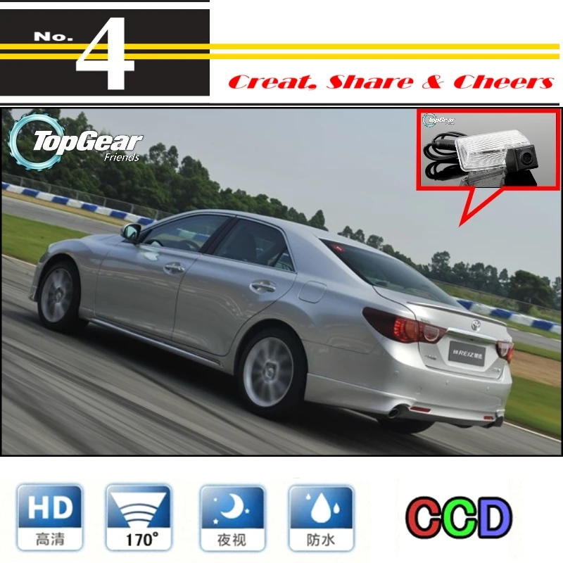 Liislee Высококачественная камера заднего вида Автомобильная для TOYOTA Reiz Mark X MarkX MK2 2010