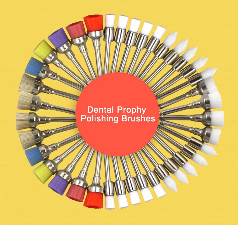 100 шт./комплект набор инструментов для полировки зубов|Отбеливание зубов| |