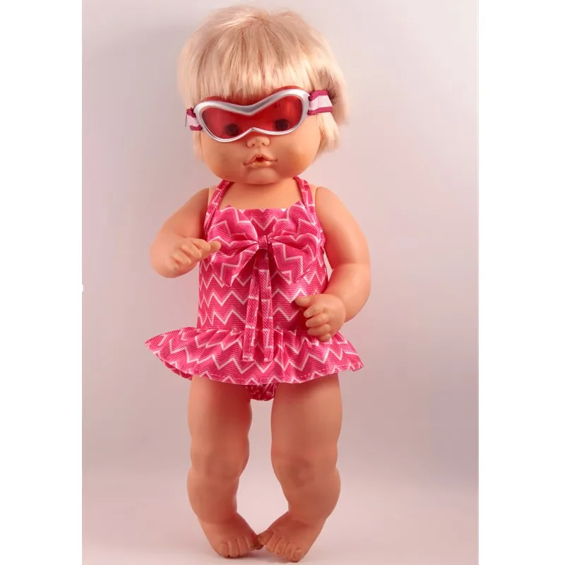Купальный костюм для кукол 41 см Nenuco Doll y su Hermanita купальник с пятью листьями и