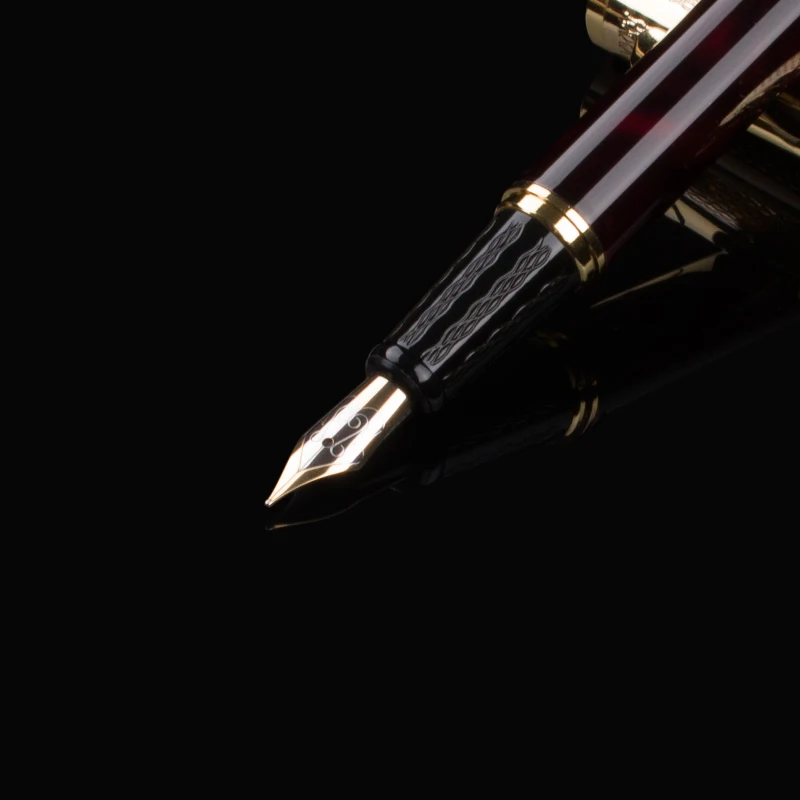 Шариковая ручка DIKA WEN металлическая для каллиграфии средний наконечник