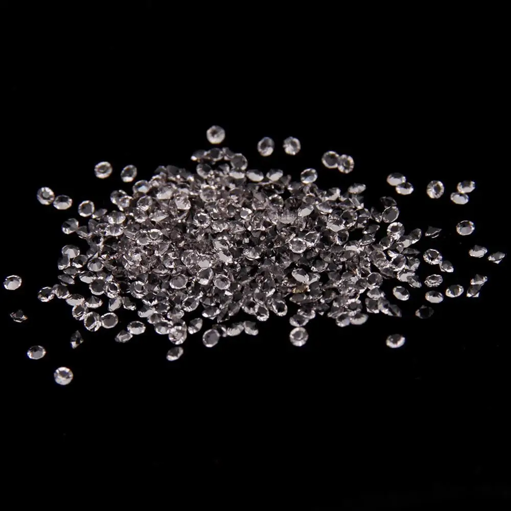 03 Black Diamond 1,1 мм 1440 шт новое поступление круглые кубические красоты блестящее стекло копия циркония камни класса ААА для 3D ногтей дизайн украшения - Цвет: 03 Black Diamond