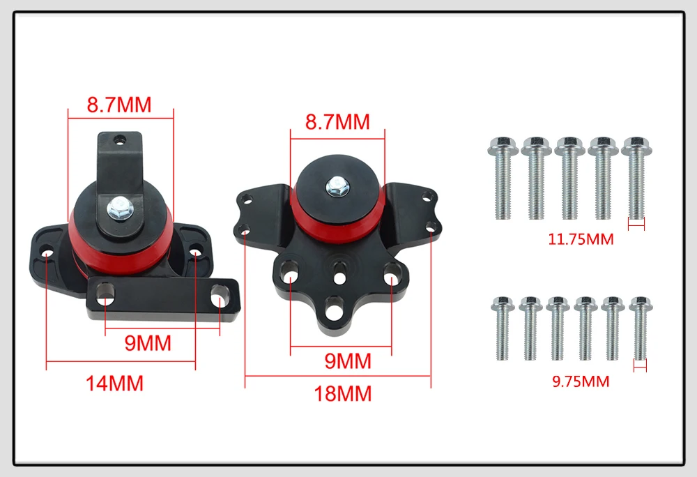 Wlr-двигатель коробка передач маятниковый комплект для 09+ VW Jetta Golf MK5 MK6 Passat Audi TT MK2 A3 2,0 TSI