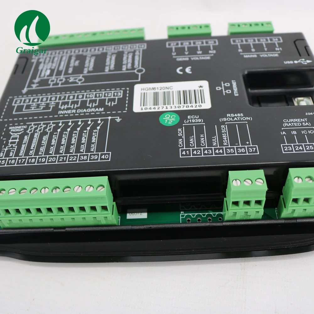 HGM6120NC New Smartgen Genset Controller Automatic Start Module simple connections and high reliability | Обустройство дома
