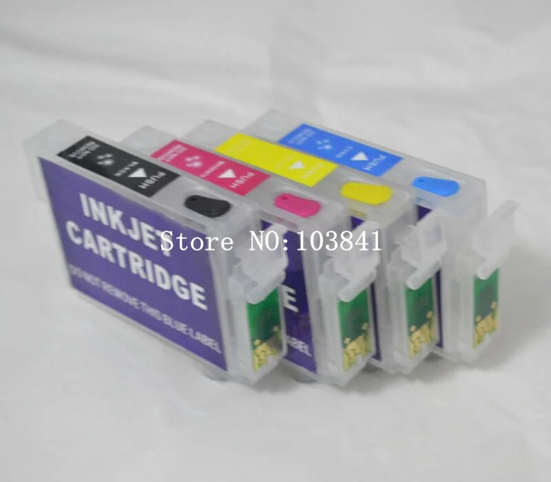 Многоразовый чернильный картридж 73N T0731N T0732N T0733N T0734N для Epson Stylus TX100 TX101 TX200 TX209 TX110