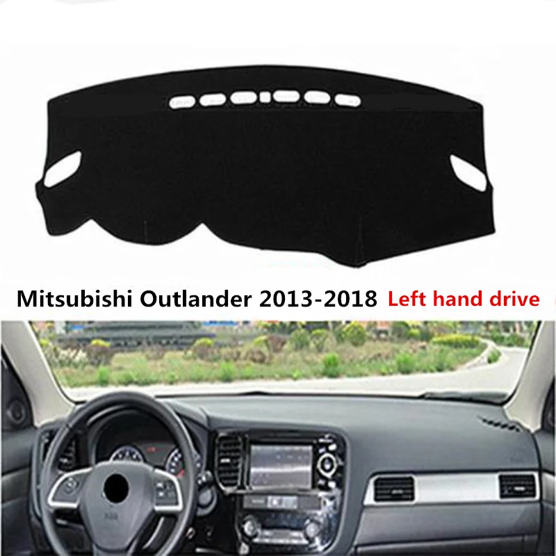 Чехол TAIJS для приборной панели автомобиля из полиэстера Mitsubishi Outlander 2013 2018 коврик