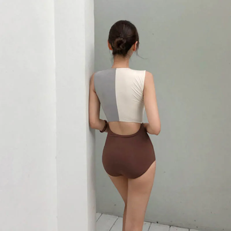 Новый стиль винтажный контрастный цвет консервативный Размер Грудь молния жилет