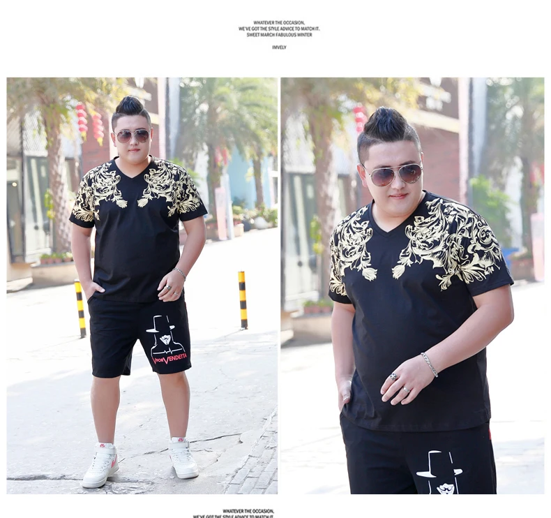 Большие размеры для мужчин футболка 5XL 6XL 7XL летние Модная футболка homme высококачественные большие сужающаяся к талии футболка с v-образной горловиной футболка для мужчин