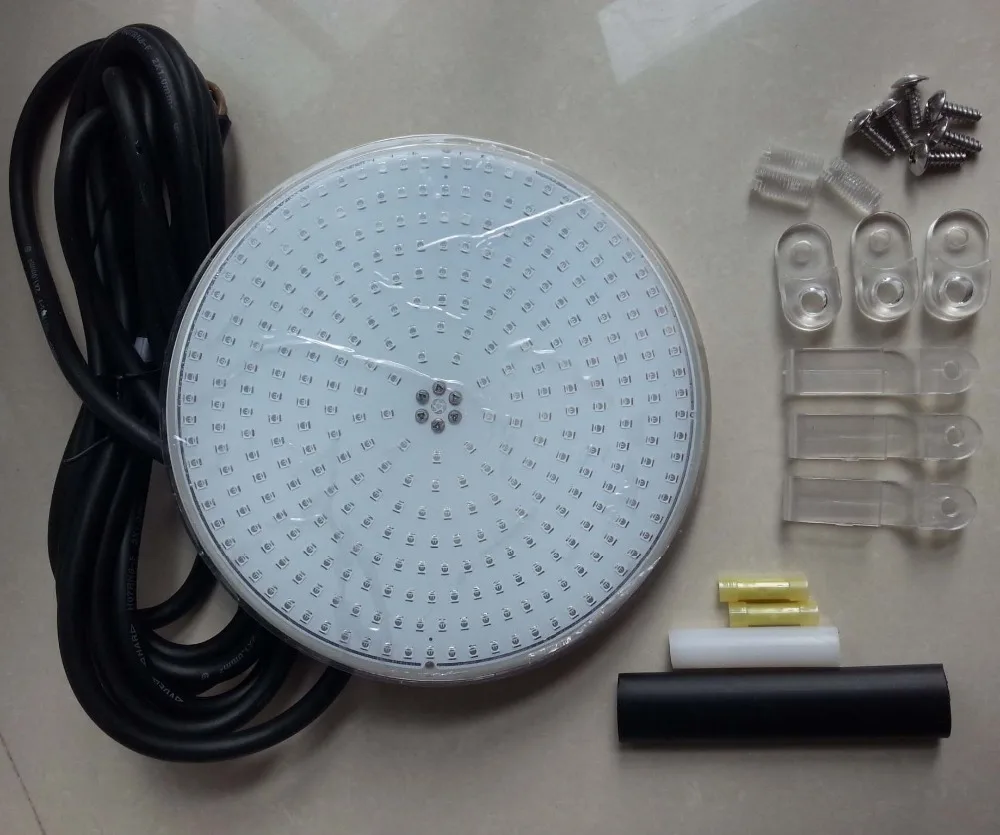 Подводный светодиодный светильник для бассейна HT SMD432leds 30W AC12V RGB Смола