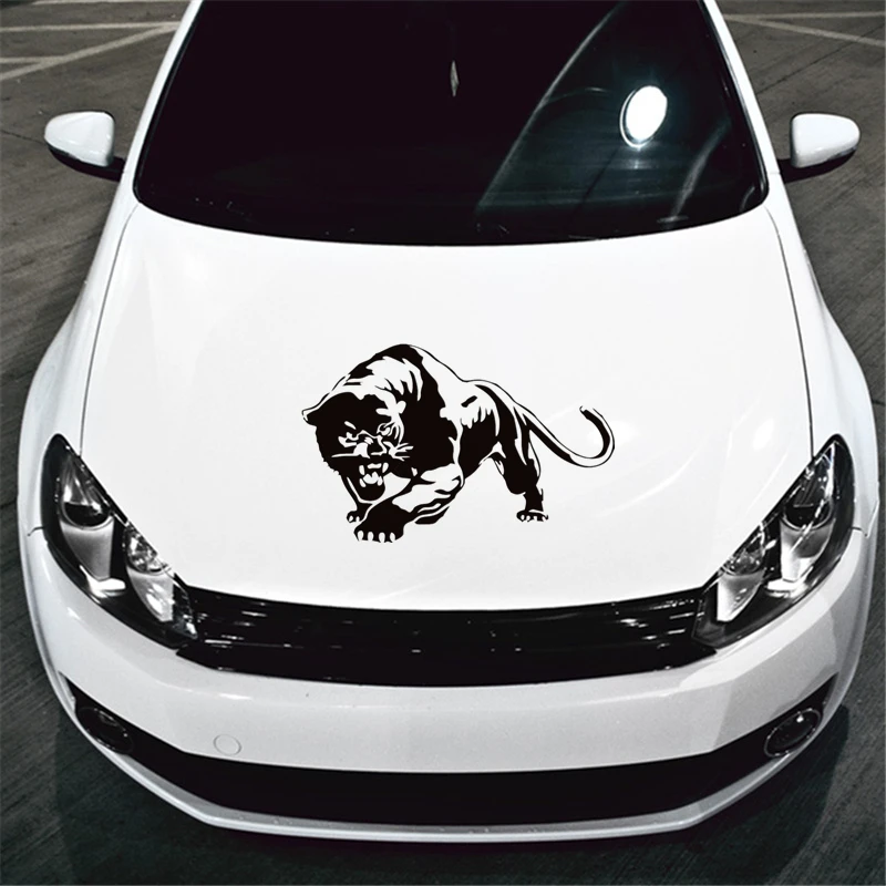 CK2808#47*30см наклейки на авто Черная пантера водонепроницаемые машину наклейка для