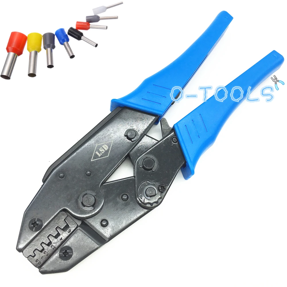 Crimping plier LS-06WF 0.5-6mm2 cable ferrule crimping tool ratchet hand crimper 20-10AWG | Инструменты