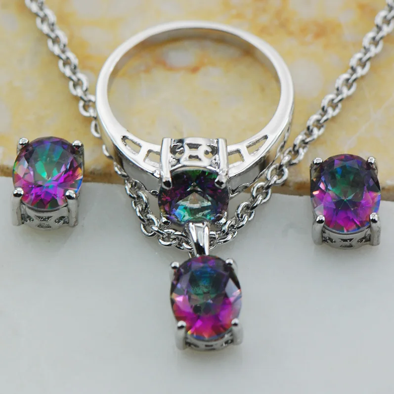 Дизайнерское кольцо из серебра 925 пробы с розовым радужным кристаллом циркона