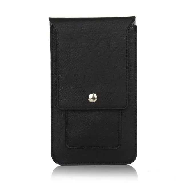 Кожаный чехол для телефона с двумя карманами Oukitel K5 / K6 U18 MIX 2 Blackview BV9000 Pro HOMTOM S16|phone