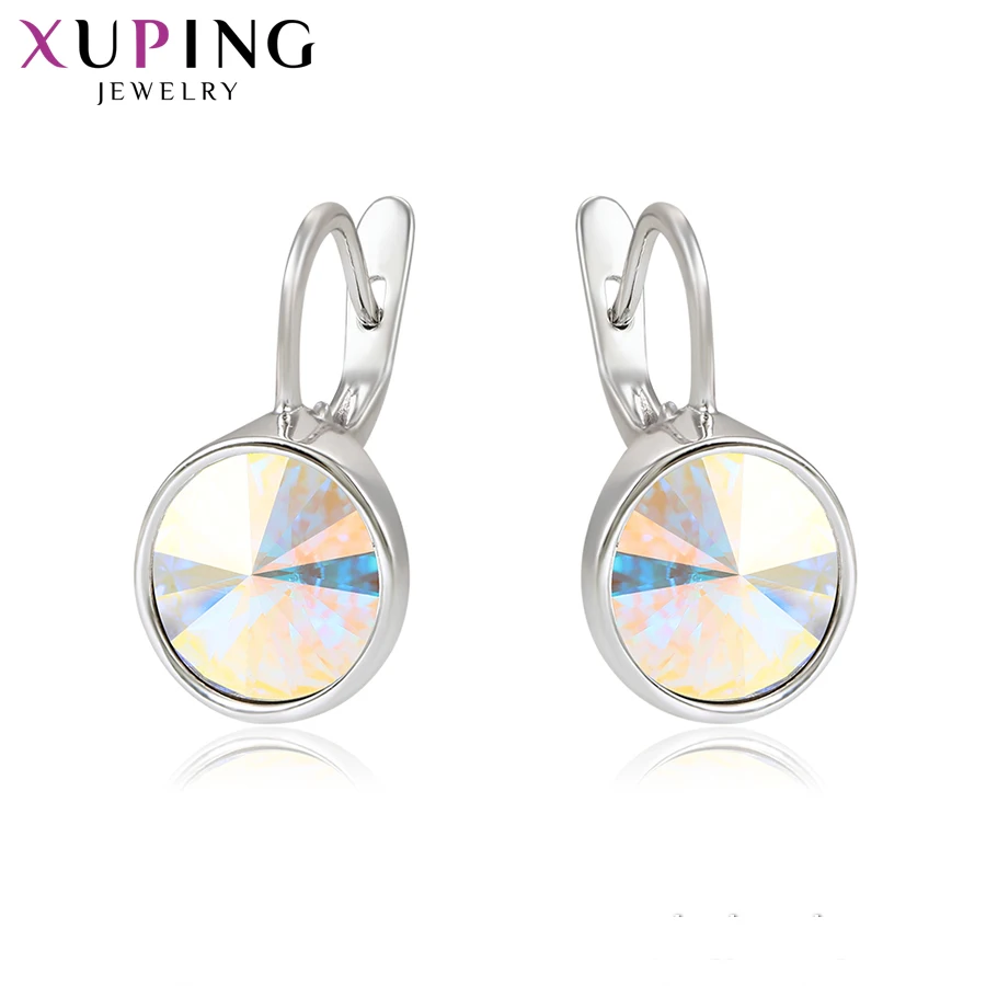 Xupingg индивидуальность серьги винтажные кристаллы от Swarovski Роскошные ювелирные изделия литературный подарок подруге S143.6-93833