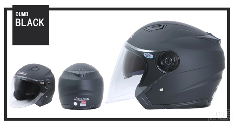 Мотоцикл Jiekai шлем Casco Мото шлем мотоциклетный шлем для мотокросса открытый шлем Ретро винтажный шлем