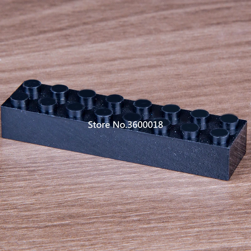 

10pcs/lot DECOOL parts Compatible with 93888 2x8 MOC Building Bricks DIY blocks Assemble Particles brick set