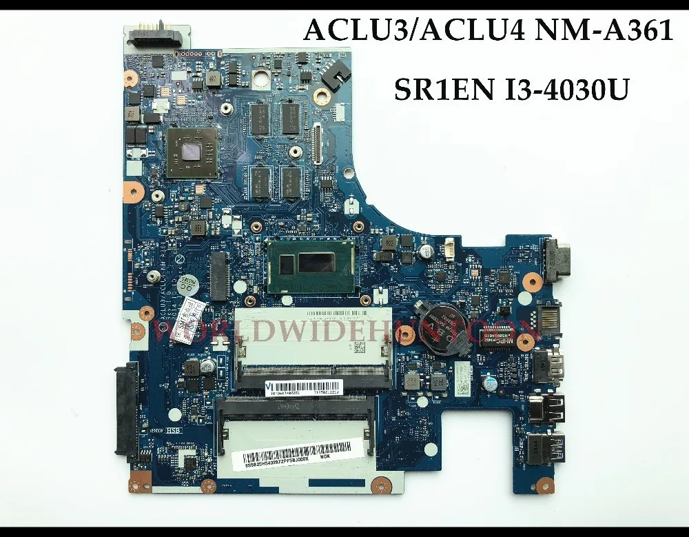 Высококачественная материнская плата ACLU3/ACLU4 для Lenovo NM A361 ноутбука SR1EN G50 80 DDR3L 100%