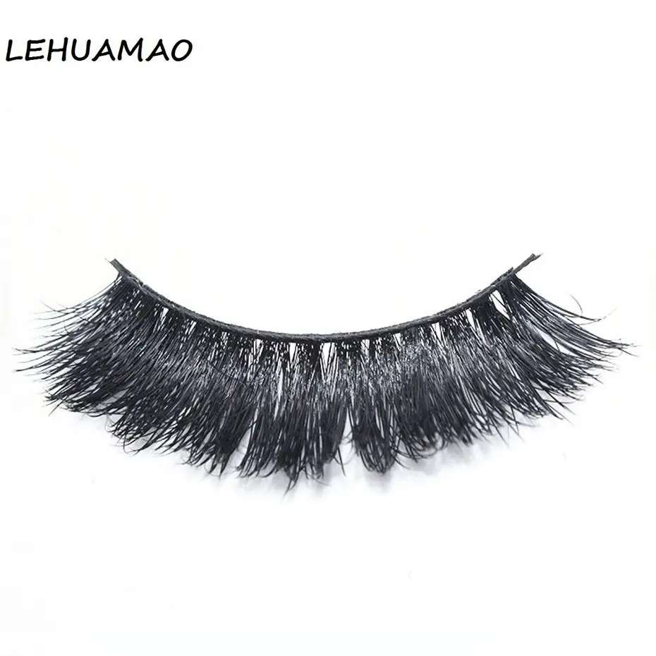 Роскошные 3D Искусственные ресницы из меха норки удлинение высокое качество