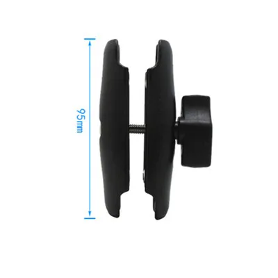 95mm length Jadkinsta 65 или 95 мм двойной разъем Arm используется с 1 дюймовыми шариковыми базами и держателем для Gopro камеры смартфона для Ram mount - Цвет: 95mm length