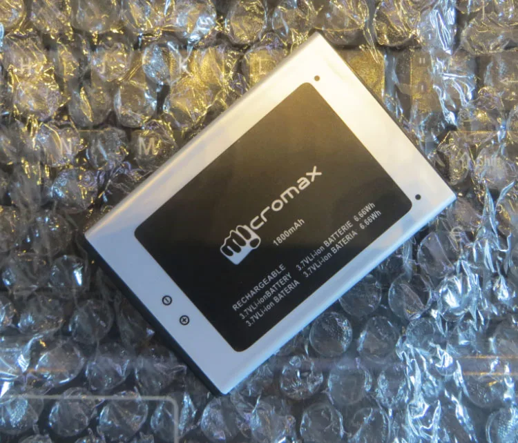 Для Q383 MICROMAX батарея мобильного телефона 1800 MAH Замена литий ионного аккумулятора
