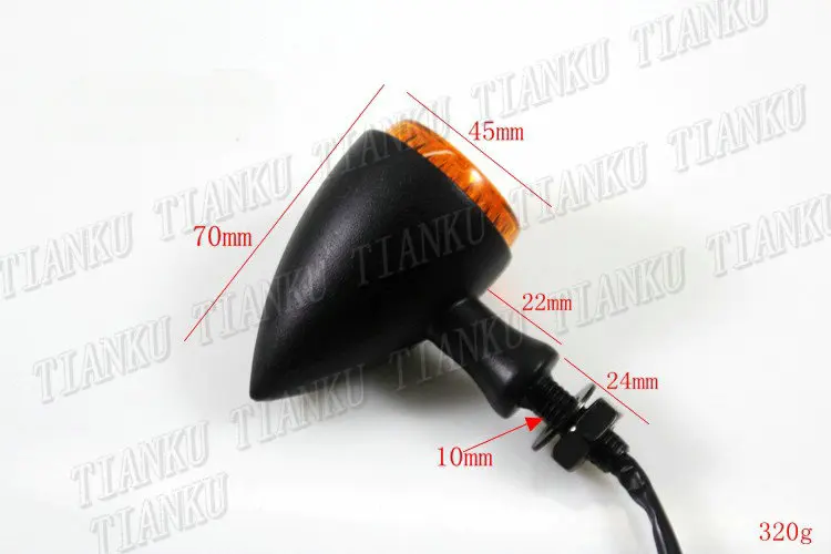 Motorcycle LED Metal Turn Signal Light For Yamaha VStar 400 650 1100 1300 Virago Xv 250 535 750 Road Star Custom Chopper |