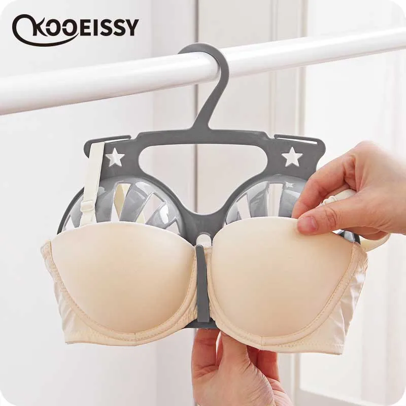Уличный полый дизайн умная вешалка для хранения бюстгальтеров сушильный